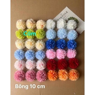 Đầu Bông Hoa Cúc pingpong(size 10cm)-Trang trí