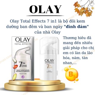Kem dưỡng Olay Total Effects 7 In 1 Anti Ageing Moisturiser 50ml