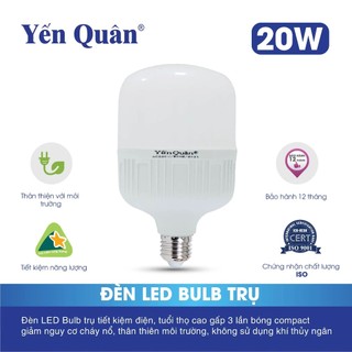 Bóng đèn led 50w 40w 30w 20w 10w 5w siêu sáng tiết kiệm điện, led bulb trụ linh phi / yq chống nước