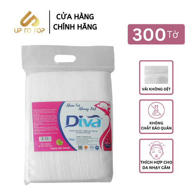 Khăn vải khô đa năng Diva 300 tờ