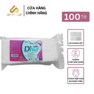 Khăn vải khô đa năng Diva 100 tờ