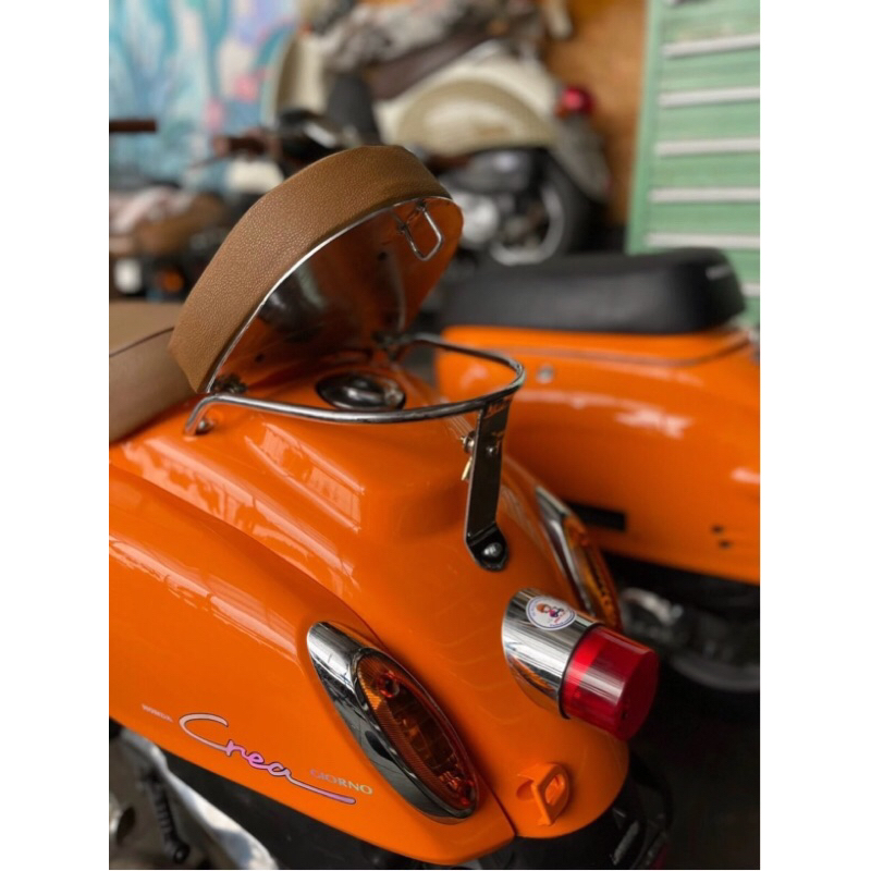 Yên phụ, gác chân sau xe Crea, Scoopy, Giorno hàng loại 1, gắn xe Honda nội địa Nhật