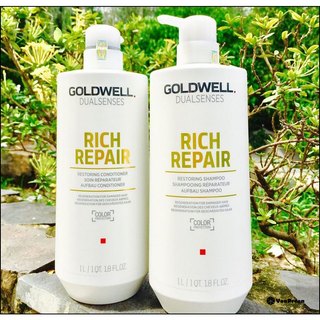 Goldwell - cặp dầu gội dầu xả dưỡng ẩm phục hồi goldwell 1000ml