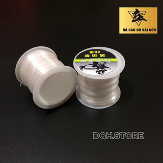 1 cuộn dây buộc thun cho ná cao su loại dẹt siêu dai cuộn dài 20m