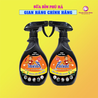 Chai Nước Xịt Faixai Tẩy Rửa Cặn Canxi Bồn Tắm Vòi Nước - Faixai Tẩy Rửa Bồn Cầu Bếp Ga Tẩy Rửa Đa năng Chai 500ml