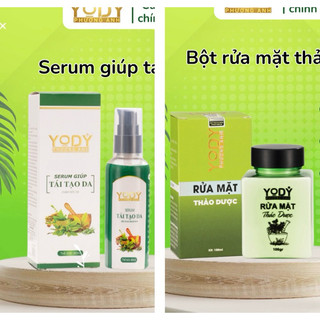 COMBO TÁI TẠO DA PHƯƠNG ANH+ BỘT RỬA MẶT YODY WHITE PHƯƠNG ANH CHUYÊN MỤN NÁM TÀN NHANG LCL TO