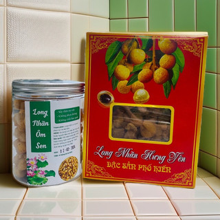 Long nhãn sấy khô hưng yên hộp 500g