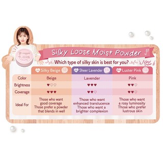 Phấn phủ dạng bột Canmake Silky Loose Moist Powder