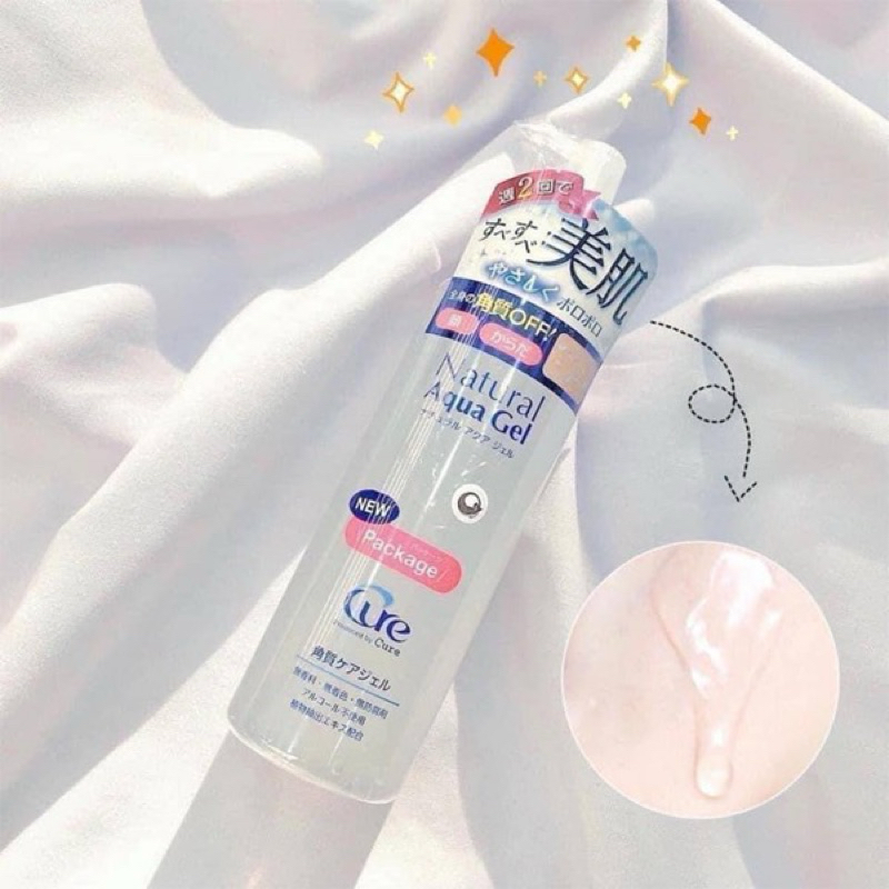Tẩy da tế bào chết Cure Natural Aqua gel Nhật (auth)