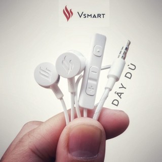 Tai nghe nhét tai Vsmart Chính Hãng bọc dù và alumut cao cấp nhất dòng Vsmart