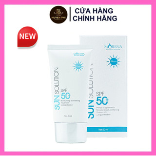  Kem Chống Nắng Morena Huyền Phi - Chống Nắng Siêu Đỉnh Nâng Tone 24h Thẩm Thấu Không Bết Rít 