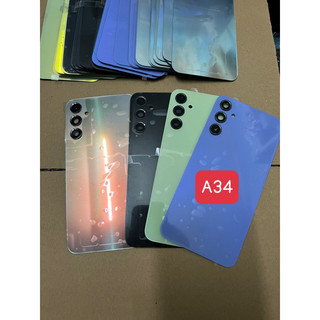 Lưng Samsung A34 zin đủ mầu ( kèm kính Cam )