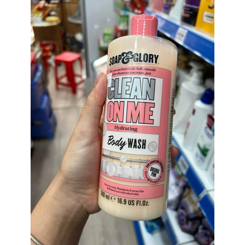Sữa tắm dưỡng da Soap &amp; Glory Clean On Me - 500ml