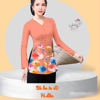 Áo bà ba in 4D (mẫu mới)-không kèm quần