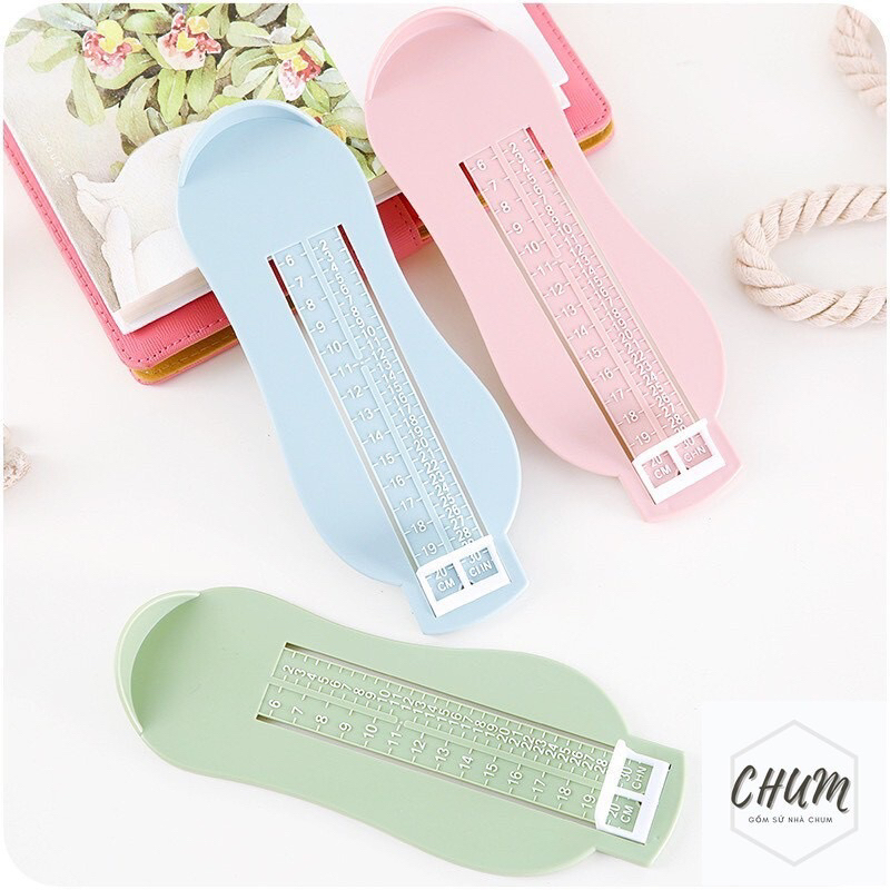 Thước đo bàn chân cho bé_Dụng cụ đo bàn chân giúp chọn size giày dép cho bé