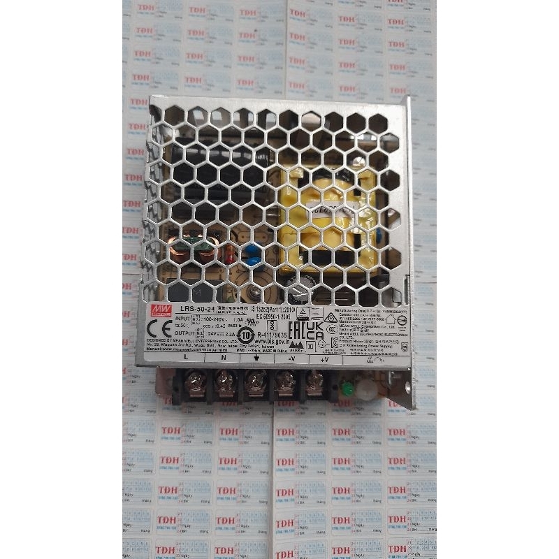 Bộ Nguồn MeanWell 24V 2.2A LRS-50-24