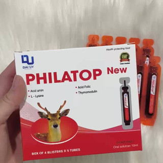 Philatop New - Đại Uy - hộp 20 ống