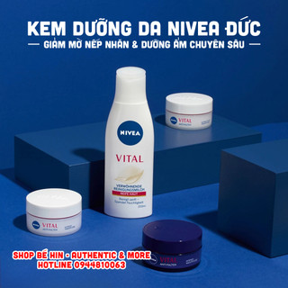 Kem dưỡng da cao cấp Nivea Vital Đức, 50ml, giảm mờ nếp nhăn, chống lão hóa, dưỡng ẩm chuyên sâu