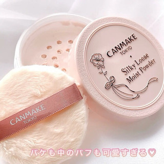 Phấn phủ dạng bột Canmake Silky Loose Moist Powder