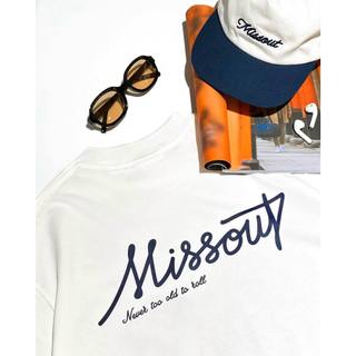 Áo Thun Threads Tee Missout Unisex Black/White
