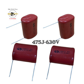 475j, tụ kẹo nâu cbb22 - 475j 630v - điện tử lk shop