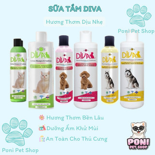 Sữa tắm diva dành cho chó mèo 400ml