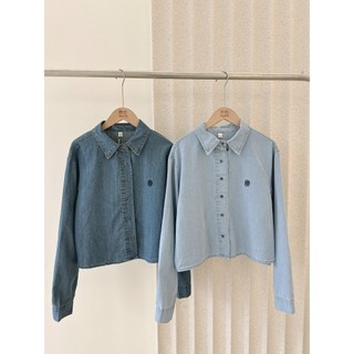 Áo Sơ mi jean croptop NoNo Rum (1011) - MIDISTORE