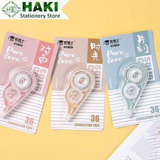 Bút xóa băng xóa dạng kéo HAKI trong suốt phong cách hàn quốc dễ dàng sử dụng tiện lợi B28