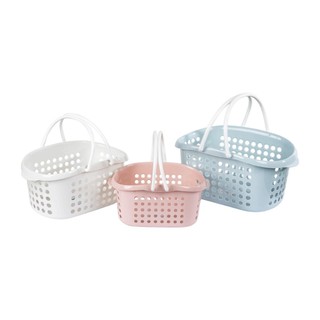 Rổ 2 quai, rổ hoa, rổ nhựa đựng đồ có quai xách tiện lợi việt nhật plastic