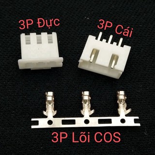 Set 10 đầu nối 2.54mm đực + cái + lõi cos