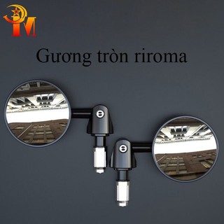 Gương tròn Riroma xoay gập gắn các dòng xe cực đẹp!