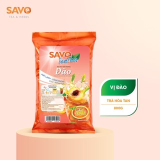 Trà đào hòa tan savo - túi 800g
