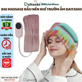  Máy massage đầu đai quấn DAITASHI DTS-03 mát xa nén khí gia nhiệt nhiều chế độ giảm căng thẳng đau đầu mệt mỏi 