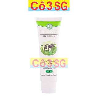 Sữa rửa mặt tinh chất sữa bò có hạt massage thorakao 120g - co3sg.
