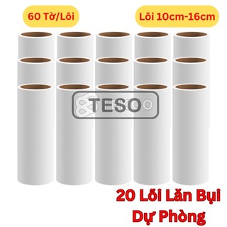 Lõi cây lăn bụi làm sạch quần áo - lõi cây lăn bụi 10cm, 16cm - lăn lăn dự phòng thay thế - tesovn