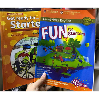 [Thanh lí sách] CAMBRIDGE ENGLISH STARTERS - MOVERS - FLYERS