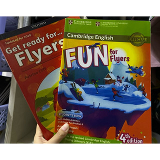 [Thanh lí sách] CAMBRIDGE ENGLISH STARTERS - MOVERS - FLYERS