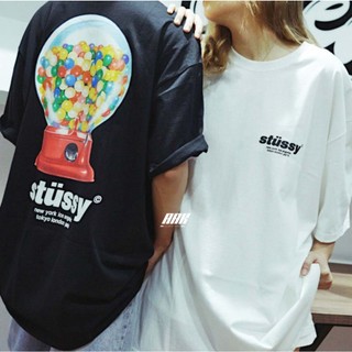 Áo thun unisex nam nữ Stussy Gumball Tee vải cotton 100% full tag mạc cao cấp best quality