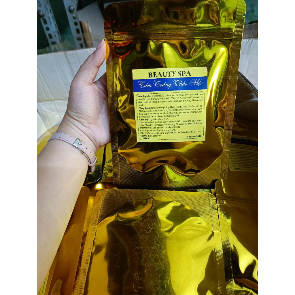 Tắm trắng thảo mộc tự nhiên Spa Beauty bật tone da | BigBuy360 - bigbuy360.vn