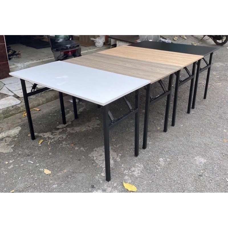 💐💐 BÀN GỖ CHÂN SẮT GẤP GỌN ( nhận shi lắp tận nơi)