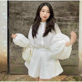SET ÁO SƠ MI TAY PHỒNG KÈM SHORT