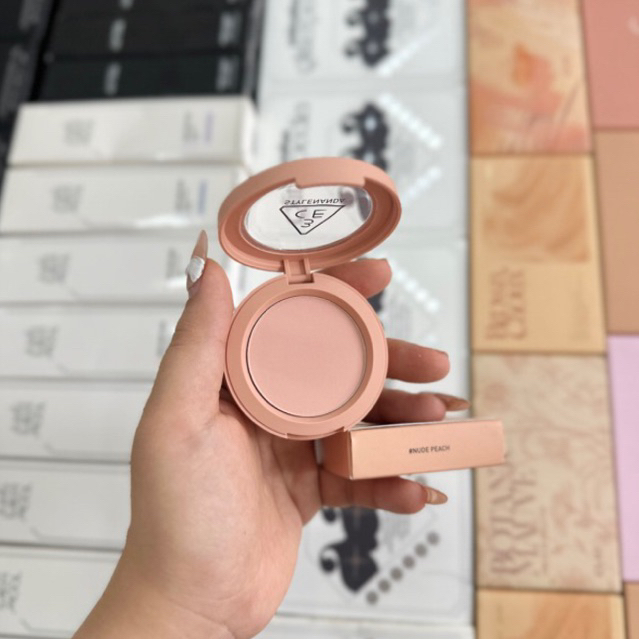 Phấn má hồng 3ce nude peach