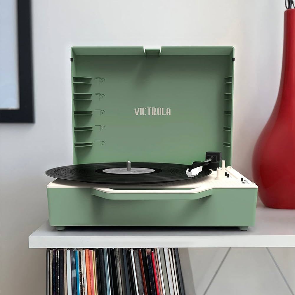 Mâm than & Loa Bluetooth Victrola Re-spin - hàng chính hãng - new 100%