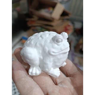 Tượng tô màu hình con ếch - tượng tô màu con cóc - thạch cao tô tượng