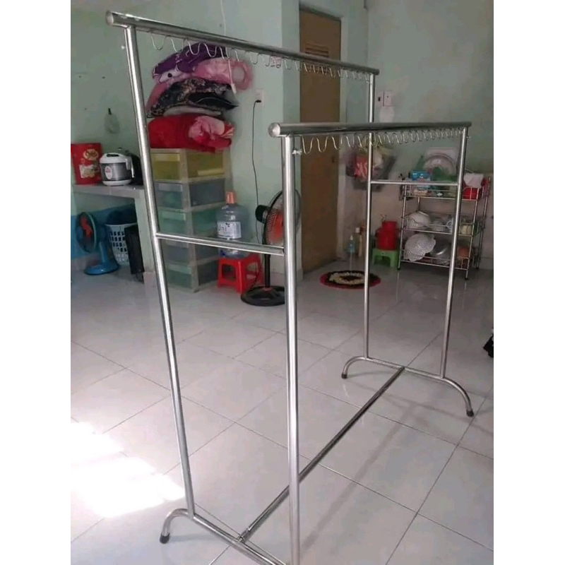 🌺🌺CÂY PHƠI ĐỒ 2 TẦNG INOX