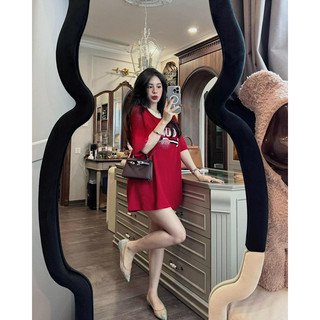 Áo Phông Đỏ GC Phối Cổ QCCC