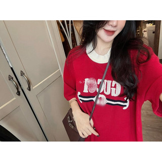 Áo Phông Đỏ GC Phối Cổ QCCC