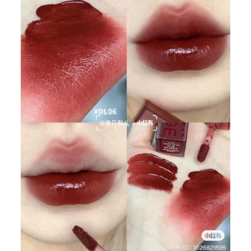 so Black rouge Dl06 woody layer màu đỏ nâu pha cam