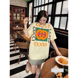 Áo Phông GC Thun Cộc Tay Form Rộng Giấu Quần Trùm Mông Freesize
