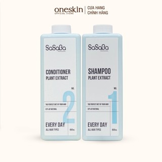 Dầu gội xả hoàn hình Sasaba NO.1 NO.2 800ML